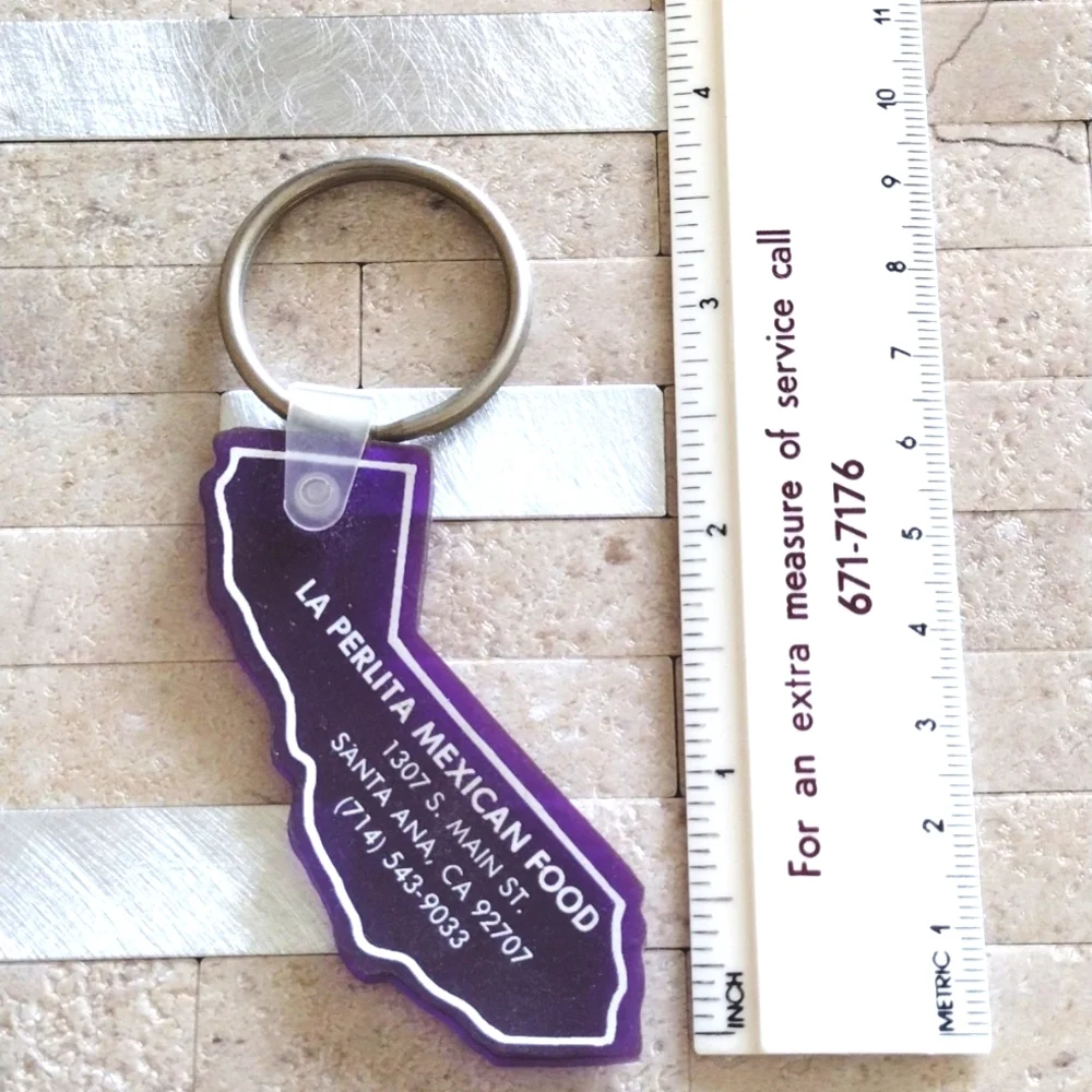 N/A purple keychain